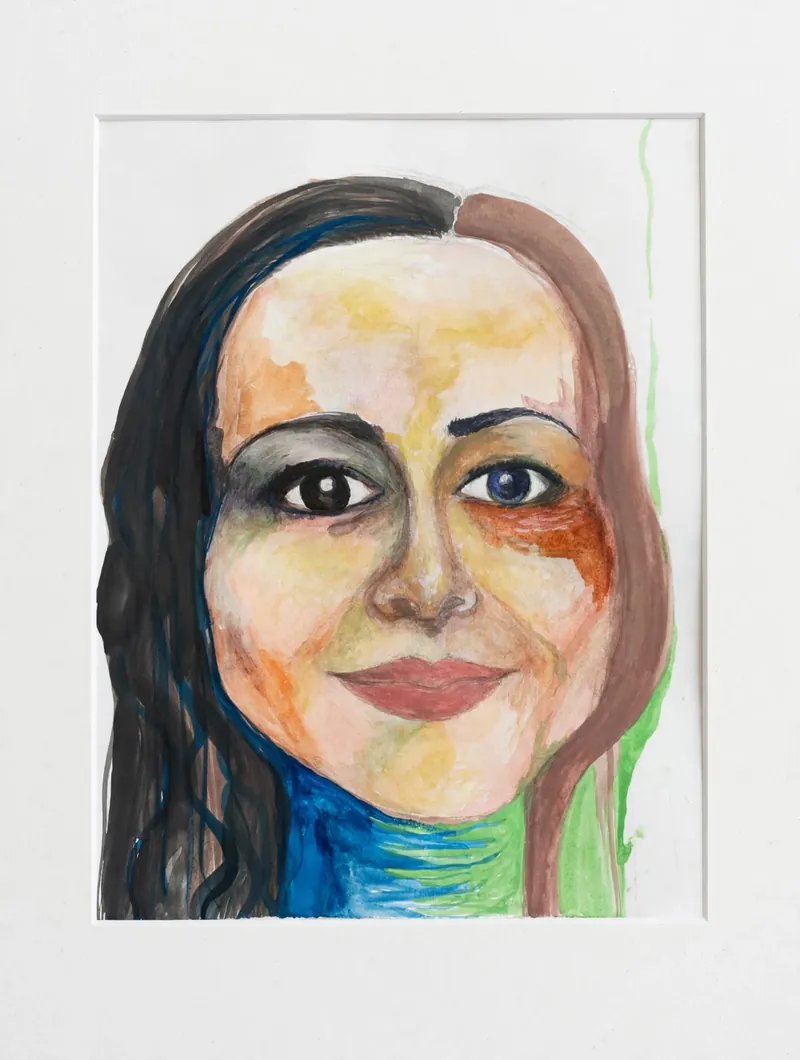Didem Madak — suluboya portre